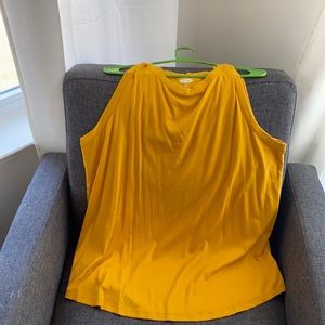 Yellow tank top